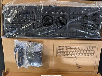 HP klavesnica + myš - 1