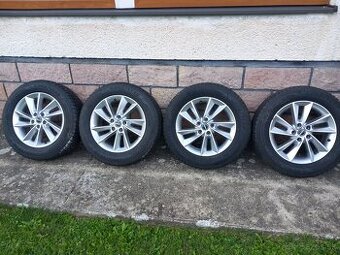 Predám zimné 17" Al disky Škoda Kodiaq 215/65 R17