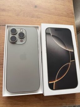iPhone 16 Pro 128 GB prírodný titán-ZÁRUKA