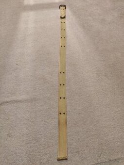 Abercrombie & Fitch pásek – plátěný, béžový, 128 cm