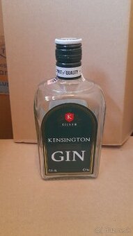 Prazdne hranate flase od GIN Kensington