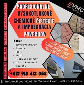 Čistenie fasád zamkovej dlažby pomníkov - 1