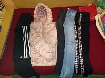 Dievčenské oblečenie veľkosť č. 152 - BALÍK