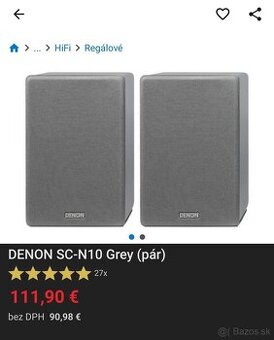 Reproduktory denon SC N10