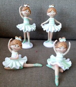 Rozkošné baletky-sošky - každá iná