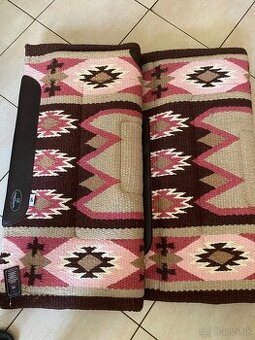 Western deka ružová