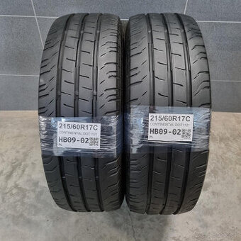 Letné dodávkové pneumatiky 215/60 R17C CONTINENTAL