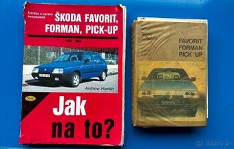 Údržba a opravy automobilov ŠKODA FAVORIT, FORMAN, PICK-UP