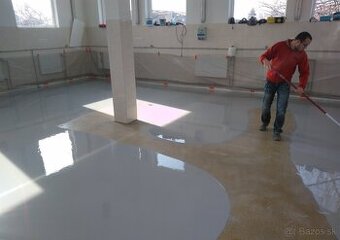 Najlacnejšia epoxidová liata podlaha - polyuretánová