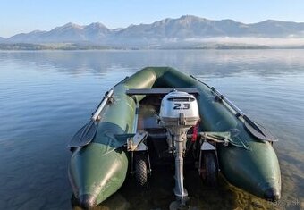 Nafukovací čln JRC 290(pevné dno)+Motor HONDA BF 2.3