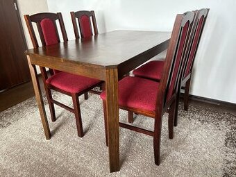 Jedálenský stôl a 4 stoličky