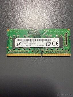RAM Micron 8GB SODIMM DDR4