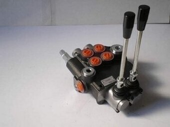 Rozvádzač hydraulický, dvojpákový