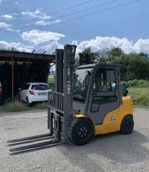 Heli CPYD 30G, Kubota LPG, kabína, rok výroby 2020, 36 mth