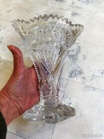 Kryštálová váza Bohemia crystal - 1