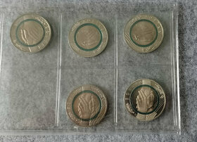 mince Nemecko - Pamatne 5 a 10 EURO