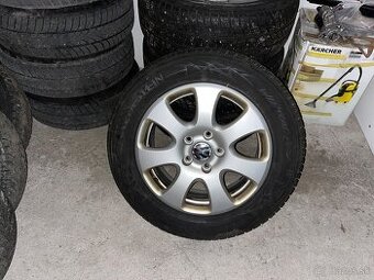 Predam pneu+alu disky touareg