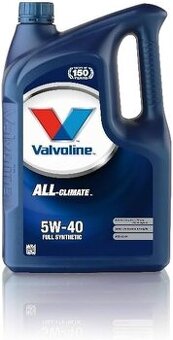 Motorový olej Valvoline All climate 5w40 5L