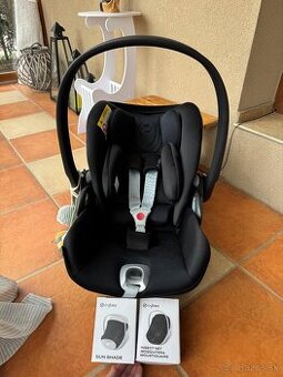Cybex Cloud T i-size Plus / Sepia Black / vrátane slnečnej c