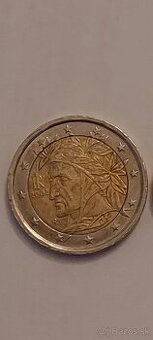 Predam 2 eur mincu,Taliansko,r.2002,cena dohodou
