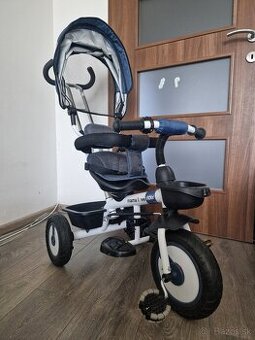 Detská trojkolka s vodiacou tyčou MamaLove Rider