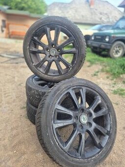 Predám elektróny 5x112r17 originál VW GROUP