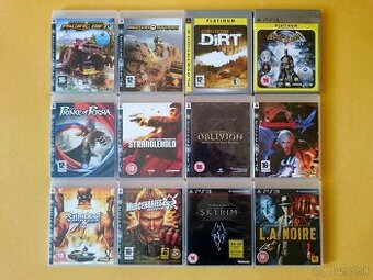 PS3 Hry - MOTOR STORM, BATMAN, OBLIVION, DEVIL MAY CRY