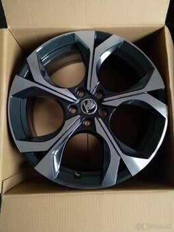 19" alu ŠKODA OCTAVIA 4 + letné pneu.