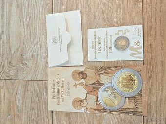 2 euro 2013 Slovensko cc.PROOF Konštantín a Metod