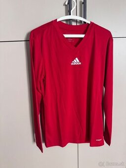 Funkčné tričko s dlhým rukávom Adidas - veľkosť L