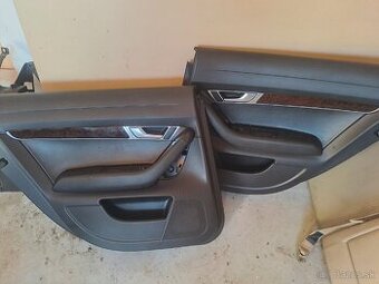 Zadné kožené tapacire Audi A6 C6