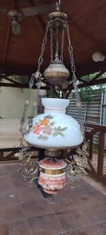 Starožitný rustikálny luster