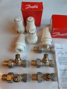 Termostatické ventily Danfoss 3/4, radiátor - 1
