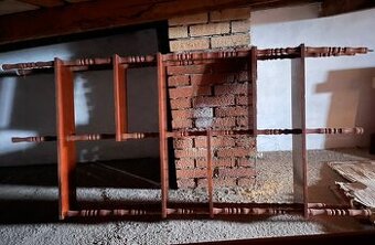 Retro kvetinová stena