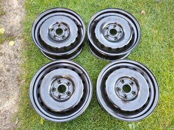 15" plechové disky, 5x112 ... nové - 1