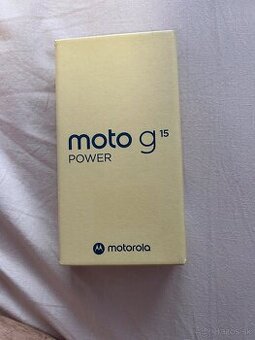 Moto g15 novy