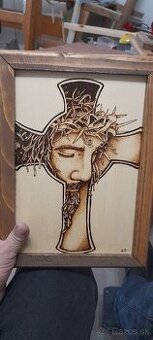 Obraz pyrografia