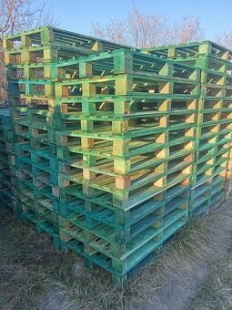 Predám zelené palety