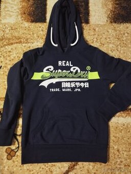 Panska modra mikina Superdry