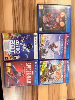 Horizon, spiderman, astrobot, fredy, little big planét