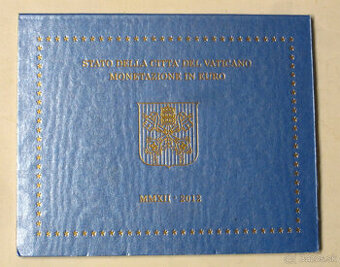 Vatikán - Sada mincí euro 2012 - TOP stav