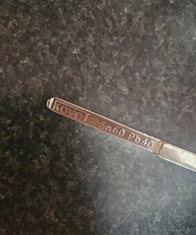 Cín klampiarsky PB40% SN60%