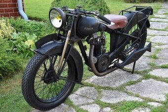 Předválečný sportovní vrchový motocykl DOLLAR OHV
