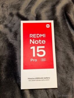 Xiaomi Redmi note 15 pro 5G