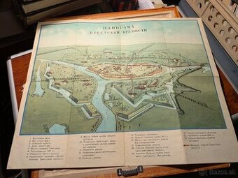Historická mapa - Panoráma Brestskej pevnosti