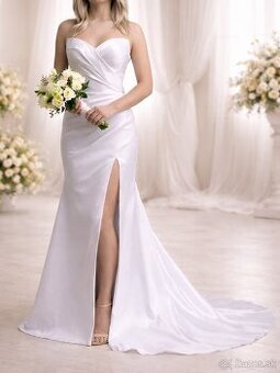 Nové svadobné šaty vhodné aj ako popolnočné