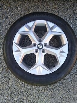 Alu SEAT ARONA R 17 + letné pneu.