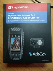 Predám outdoorovú kameru 3v1 inSPORTline ActionCam Pro