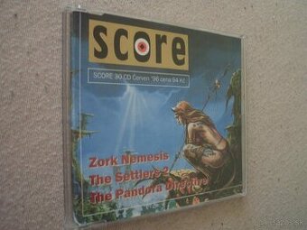 CD/DVD prilohy k hernym casopisom Score,Level,Doupe