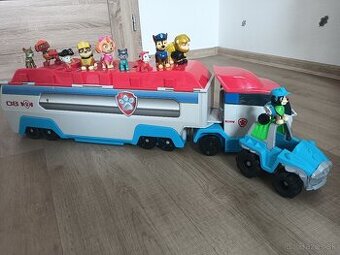Kamion tlapkova patrola + postavicky